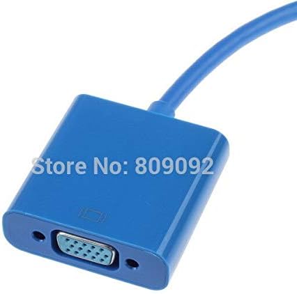 Occus - кабли USB 3.0 до VGA видео -графичка картичка мулти -дисплеј Надворешен адаптер за кабел WIN 7 8 -