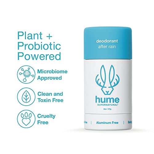Хјум натприродно природен дезодоранс без алуминиум за жени и мажи, природни состојки, пробитични, растителни бази, сода бикарбона, алое,