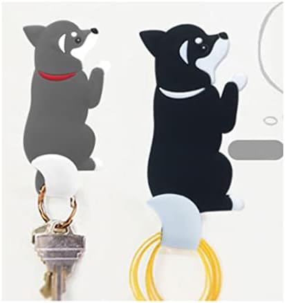 Lb-laiba цртан филм фрижидер магнети куки слатки куки за кучиња за висечки облеки крпи клучеви капачиња марами дома кујна спална соба бања декоративни