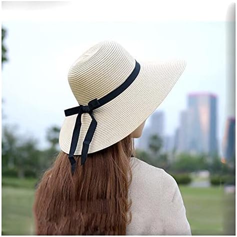 ZSEDP преклопна широко распространета флопи девојки капа Сонце капа на плажа жени лето капаче за заштита на патна капа, женски женски женски