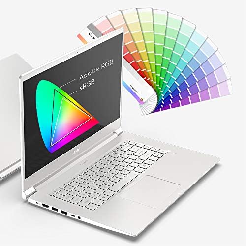 Acer ConceptD 5 CN515-51-72FX Креатор Лаптоп, 8-Ми Генерал Intel Core i7-8705G, AMD Radeon RX VEGA M GL, 15.6 Ултра HD IPS Дисплеј,