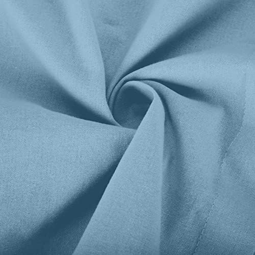 Женски врвови памучни постелнина кошули летни новини печати кратки ракави копче пуловер дама екипаж блузи