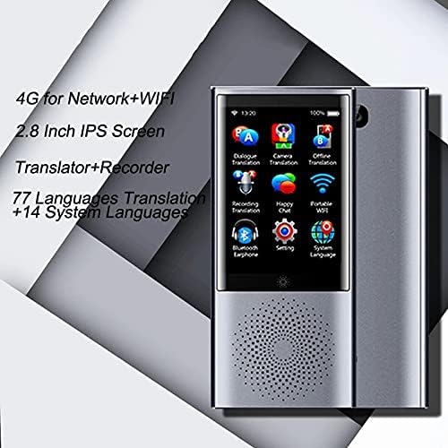 LXXSH Глас Фото Инстант Преведувач 4G WiFi 8GB Меморија 2.8 Екран На Допир 2080mah 77 Јазици Патување Бизнис Превод