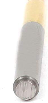 Aexit 5pcs 3. 175x2, 4x10, 5mm Крај Мелници Пченка Заби Калај Обложени Гравирање Машина ЦПУ Пхб Квадратни Носот Крајот Мелници Рутер Битови