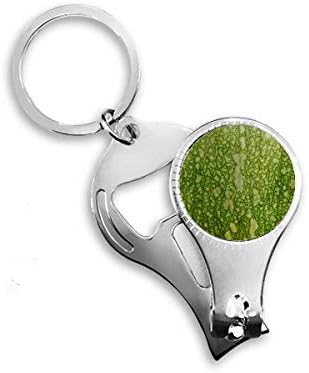 Зелена кора од тиква макро форма на фото -фото -форма на нокти прстен клуч за шишиња со шишиња со шишиња со шише