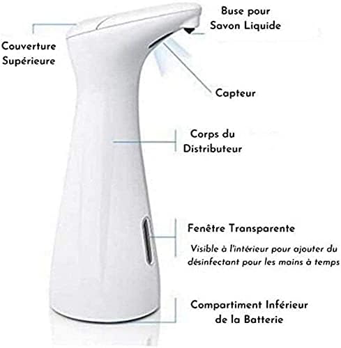 Автоматски диспензерот за автоматски индукциски сапун од типот DVTEL