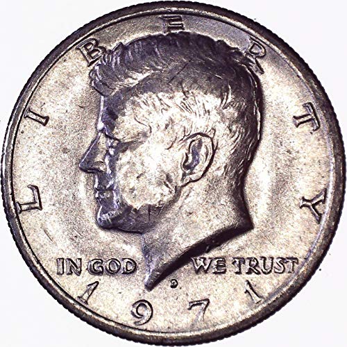 1971 Д Кенеди Половина Долар 50С За Нециркулирани