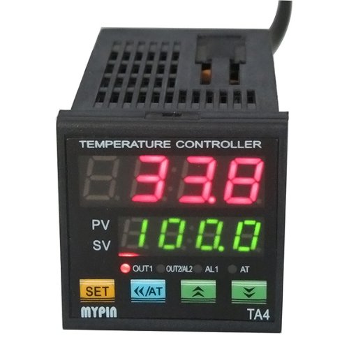 Контролер на температура F/C PID, Двојна дисплеј Агпек Дигитална програмабилна контрола на температурата TA4-SSR цврста состојба на