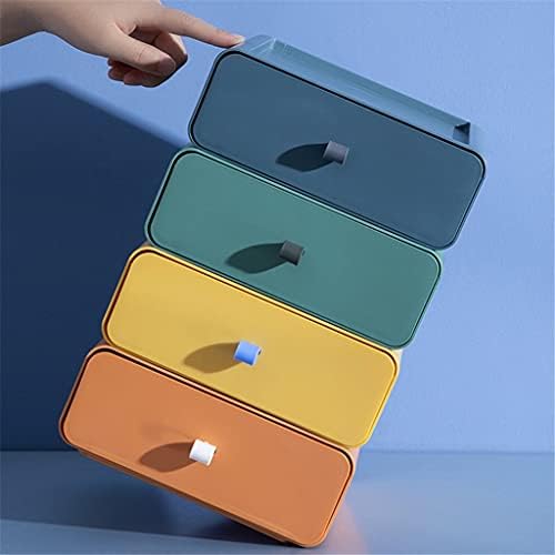 N/A Desktop Организатор фиока за шминка кутија за складирање на кутија за накит со голема капацитет за маска за маска за складирање