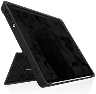 STM Dux Shell за Microsoft Surface Pro 8 - солиден и заштитен случај со држач за пенкало - црна
