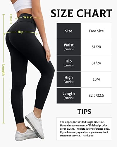 АМА Ларси со високи половини хеланки меки меки јога панталони за тренингот за тренингот за жени со 4 пат - бесплатна големина - бесплатна