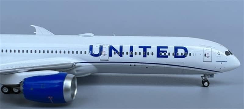 NG Model For United Airlines Dreamliner за Boeing 787-10 N13013 1/400 Diecast Aircraft претходно изграден модел