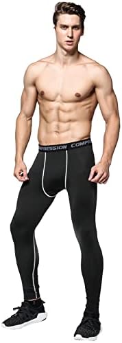 Xiaobu компресија панталони Менс цврста боја Дише еластични хеланки за трчање Брзи суво тренингот хулахопки