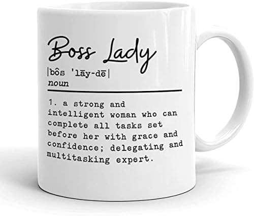 Шеф Лејди дефиниција за кафе кригла - Идеја за подароци за шеф - чаши за бебиња - подароци за бебиња - керамички шолја за кафе - дефиниција за