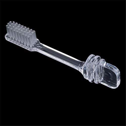 EssenceLight Транспарентно преносно преносно пластично пластично преклопување четка за заби меки влакнести за патувања во кампување