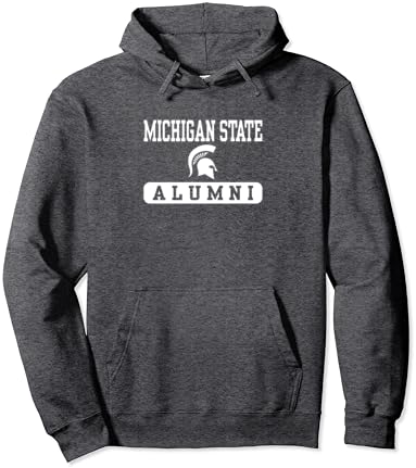 Алумни на државните Спартанци во Мичиген, официјално лиценцирани качулка за пуловер
