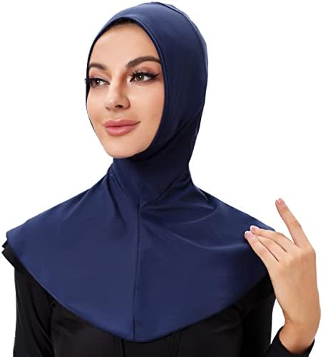 Една големина женски муслин хиџаб цврста боја модална хиџаб капа за исламска костим за капење хиџаб