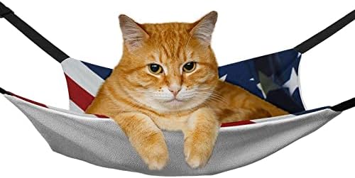 Американско Знаме Миленичиња Кафез Импровизирана Лежалка Мал И Лесен Кревет За Миленичиња, Погоден За Болници За Миленичиња, Семејства