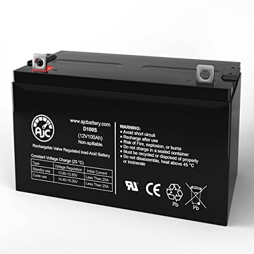 Меѓудржавен DCM0100L 12v 100AH UPS Батерија - Ова Е Ajc Бренд® Замена