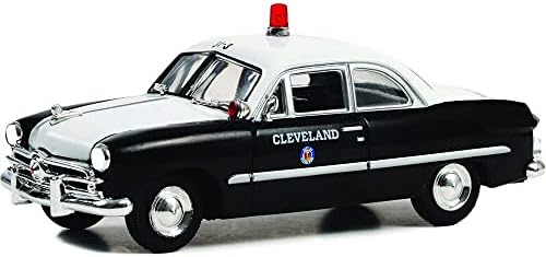 Гринлајт 86635 1949-Кливленд Полицијата Радио Автомобил Кливленд, Охајо 1: 43 Скала Diecast