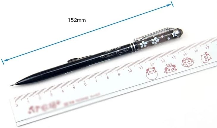 Quul 0,5/0,7 mm Цвеќиња со молив со кристал Печати автоматски моливи за пишување станици за канцелариски материјали