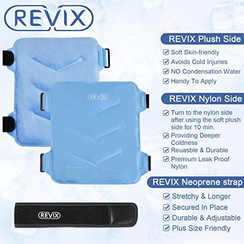 Реикс Голем леден пакет и колк мраз пакувања за олеснување на болката во грбот и рамото, мека кадифен ладен компресија за повреди на