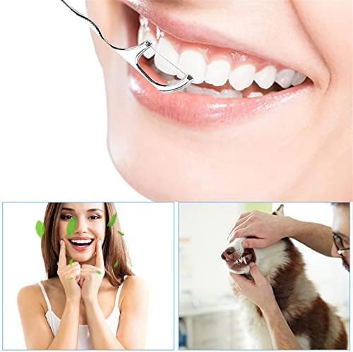 Алатка за нега на NPKGVIA, комплет за заби хигиена не'рѓосувачки пинцети стругалка заб заб за заб чистење 3 парчиња производи