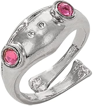 2023 слатко животно уникатно прилагодување на прстенот жени кои се отвораат со големина Малку прстенест прстен прилагодлив прстен за прилагодување