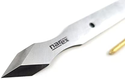 Narex Undanded Dual Bevel Bevel Hailing Kit со ножеви со прсти од не'рѓосувачки челик сечило