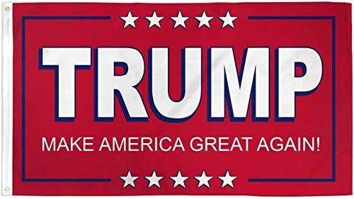 MWS 3x5 3'x5 'Трамп ја направи Америка одлична црвена боја и направи Америка одлична портокалова бела капа Громти со двојно зашиен