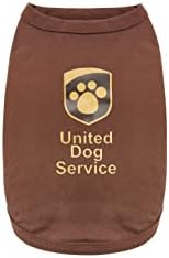 Кошула за кучиња Paiaite, чисти памучни кученца кученце кучиња, обединети кучиња услуга за кучиња, дишејќи облека за миленичиња,