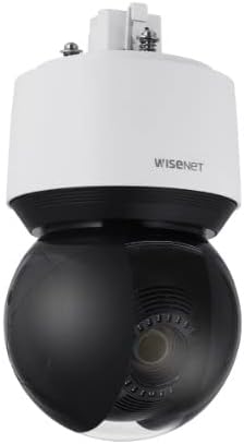 Hanwha Techwin XNP-9250 8MP/4K WDR POE мрежа PTZ купола камера со леќи со оптички зум од 5 ~ 125мм, врска RJ45