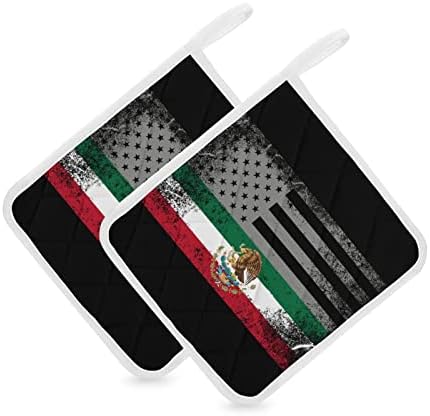 Држави за тенџере со знаме на знамиња во САД Мексико 8x8 отпорни на топли врели влошки за заштита