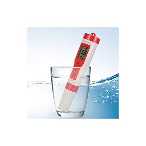Дигитален мерач на pH 4 во 1 pH TDS EC Temp Тестер за квалитет на водата Монитор за монитор за тестирање на мерач за хидропоника на базен