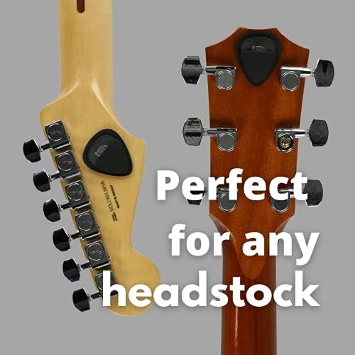Изберете го држачот за силиконски гитара на Pocketz 3 со лепило од 3 метри | Додатоци за гитара бас укулеле бањо, црна, сива, сина