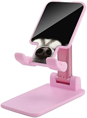 Смешен хаски лиценчен мобилен телефон стол за преклопување на држачот за телефонски додатоци за прилагодување на телефонскиот штанд