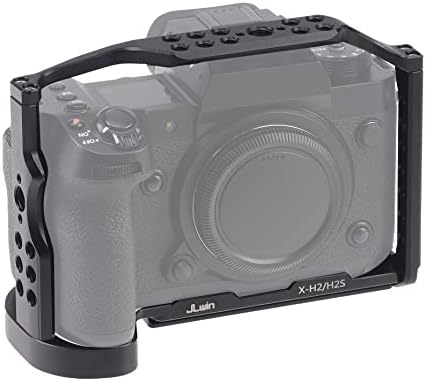 Стабилизатор на кафез на алуминиумска алуминиумска алуминиумска алуминиумска камера FOTGA FUJIFILM X-H2 X-H2S DSLR камера со видео филмови
