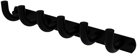 Сојузнички месинг RM-20-6 Remi Collection 6 Позиција вратоврска и решетката за ремени Декоративна кука, мат црна