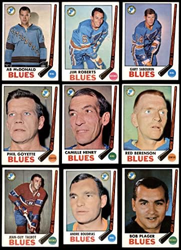 1969-70 Топс Сент Луис блуз тим сет Сент Луис блуз ВГ+ блуз