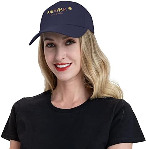 Симпатична слоган на Денот на мајката мода за бејзбол капа капа на унисекс прилагодлив опуштен татко за мажи жени спорт на отворено