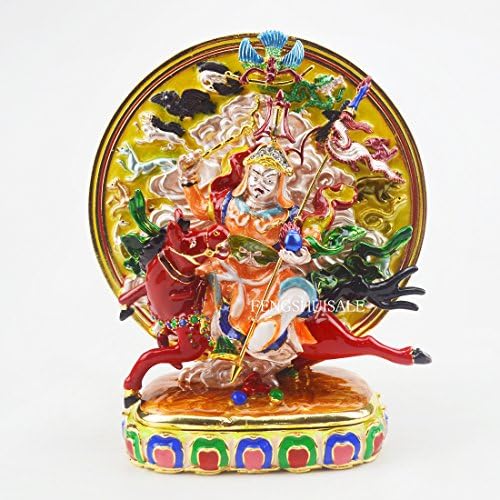 Fengshuisale Fengshui Bejeweled King Gesar со 13 Wermas W Red String нараквица W3200