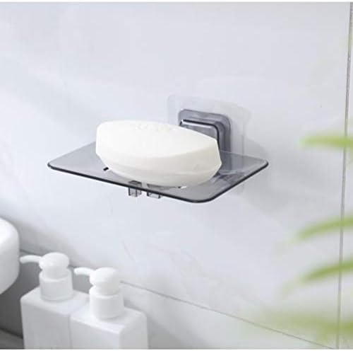 Doitool 6 парчиња wallид монтиран сапун решетка за сапун за складирање решетката за складирање сапун сапун сапун за супа за сапун сапун