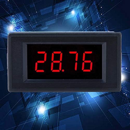 Fafeicy High Tcunuce DC Voltmeter 3 1/2 Мерач на дигитален панел со црвен LED, 5135A DC5V, волтметар