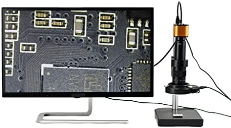 NIZYH 16mp Стерео Дигитален USB Индустриски Микроскоп Камера 150x Електронски Видео C - Монтирање Леќа Стојат За Пхб ТТ Лемење