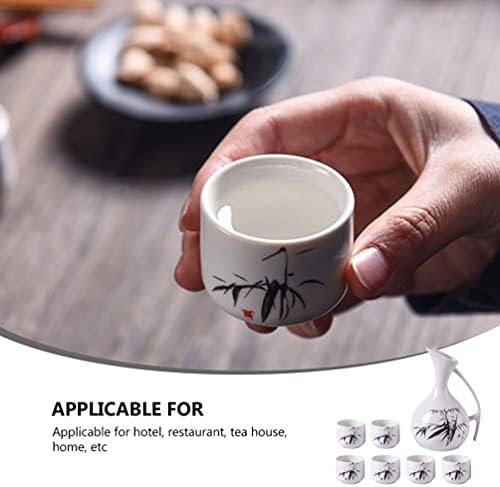 Јојофуни кинески чај постави керамички јапонски ради постави антички вински диспензери чаша чаши стаклени чаши