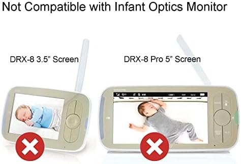 DXR8 Pro Полнач, Адаптер За Напојување Компатибилен ЗА Оптика ЗА Новороденчиња DXR-8 / DXR 8 Pro Камера Единица Полнач BLJ06W059100P1-U