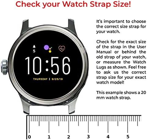 Еденandалон Бенд За Брзо Ослободување На Часовници Компатибилен Со Huawei Honor Magic Silicone Watch Strap Со Заклучување На Копчиња, Пакување