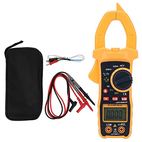 Мултиметар за напон на напон на прицврстувач, мерач на дигитален прицврстувач на AC, за домашна и професионална употреба, смена на