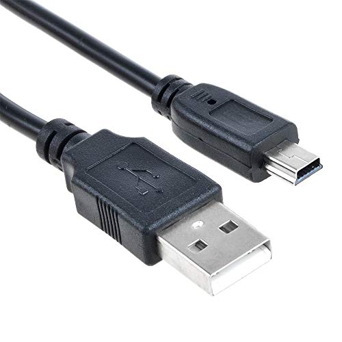 J-zmqer USB кабел за полнење кабел Олово компатибилен со Vupoint PDS-ST420-VP Magic Instascan рачен преносен скенер