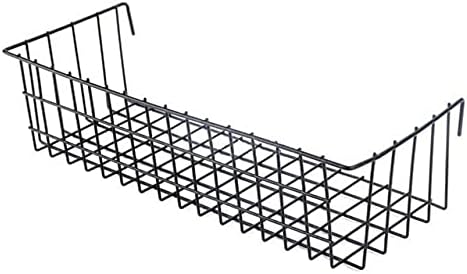 XJJZS Wallид виси декорација железо уметнички решетки за складирање на wallидови, мултифункционална мрежа од метална